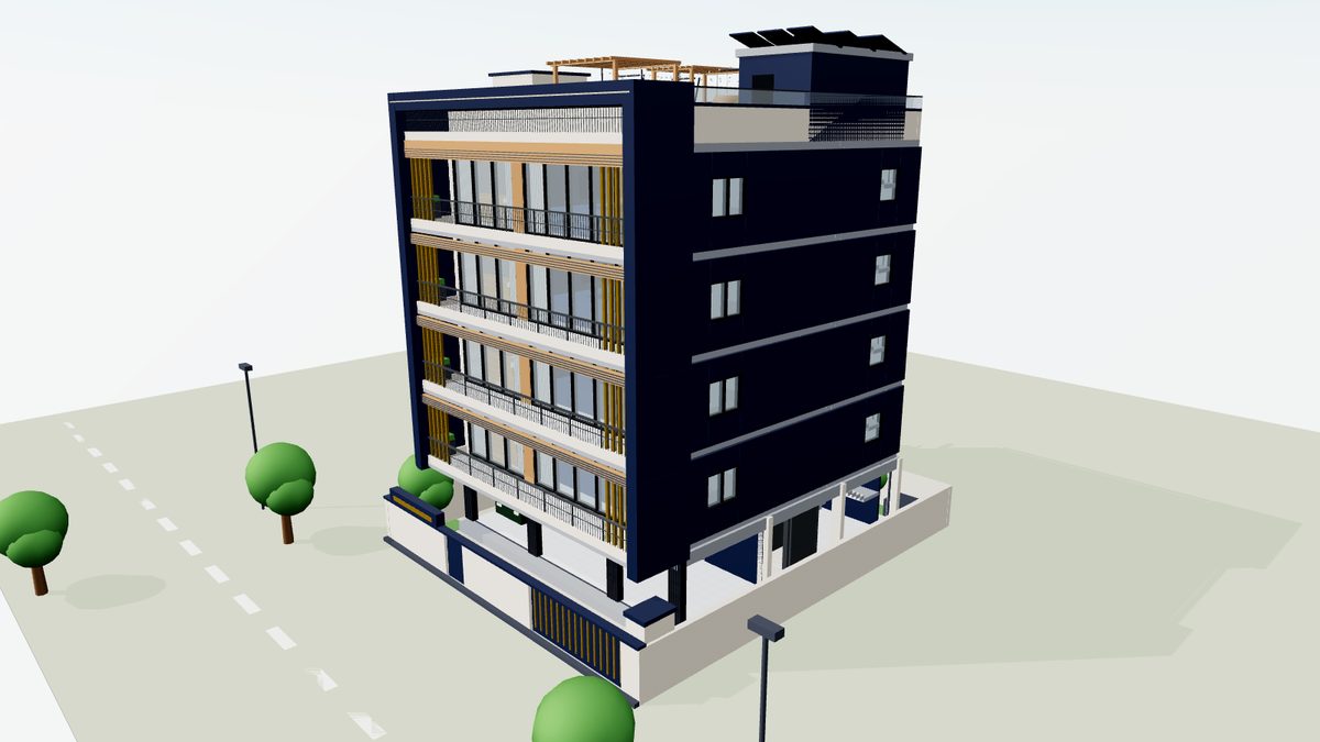 S+4 Residence 3D model